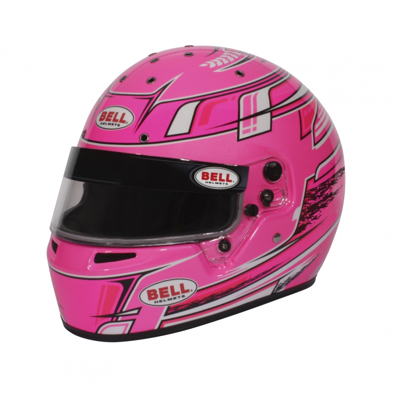 Gangster puberteit bord Bell KC7-CMR Champion Roze kart helm